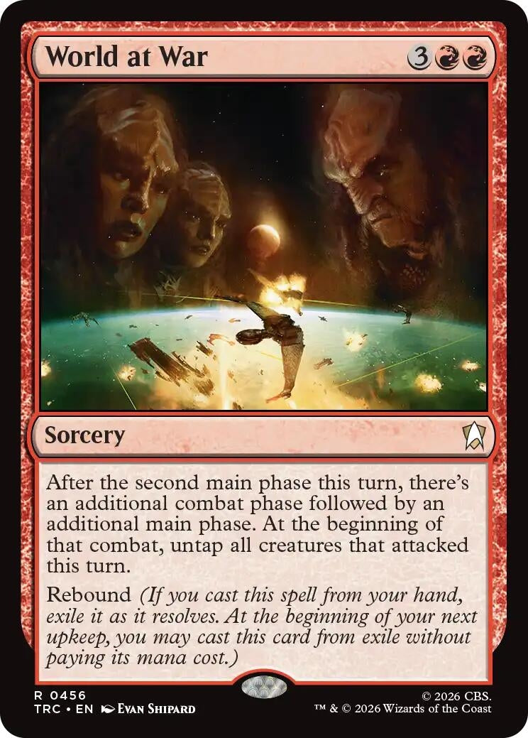 World at War (Surge Foil) (TRC)