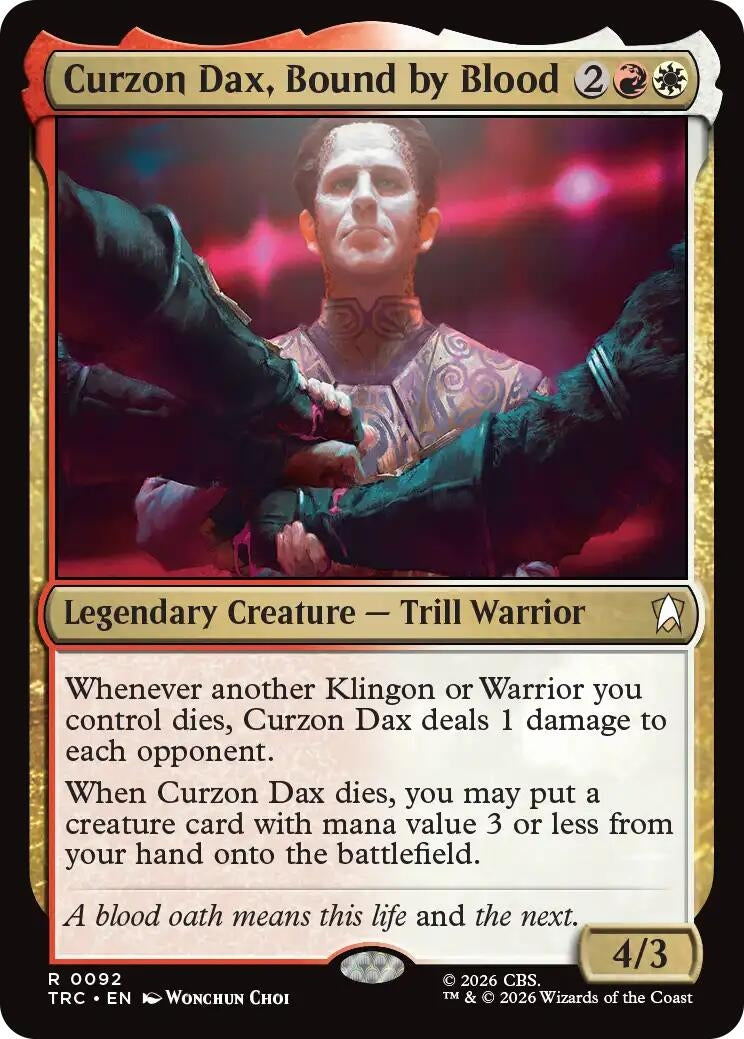 Curzon Dax, Bound by Blood (TRC)