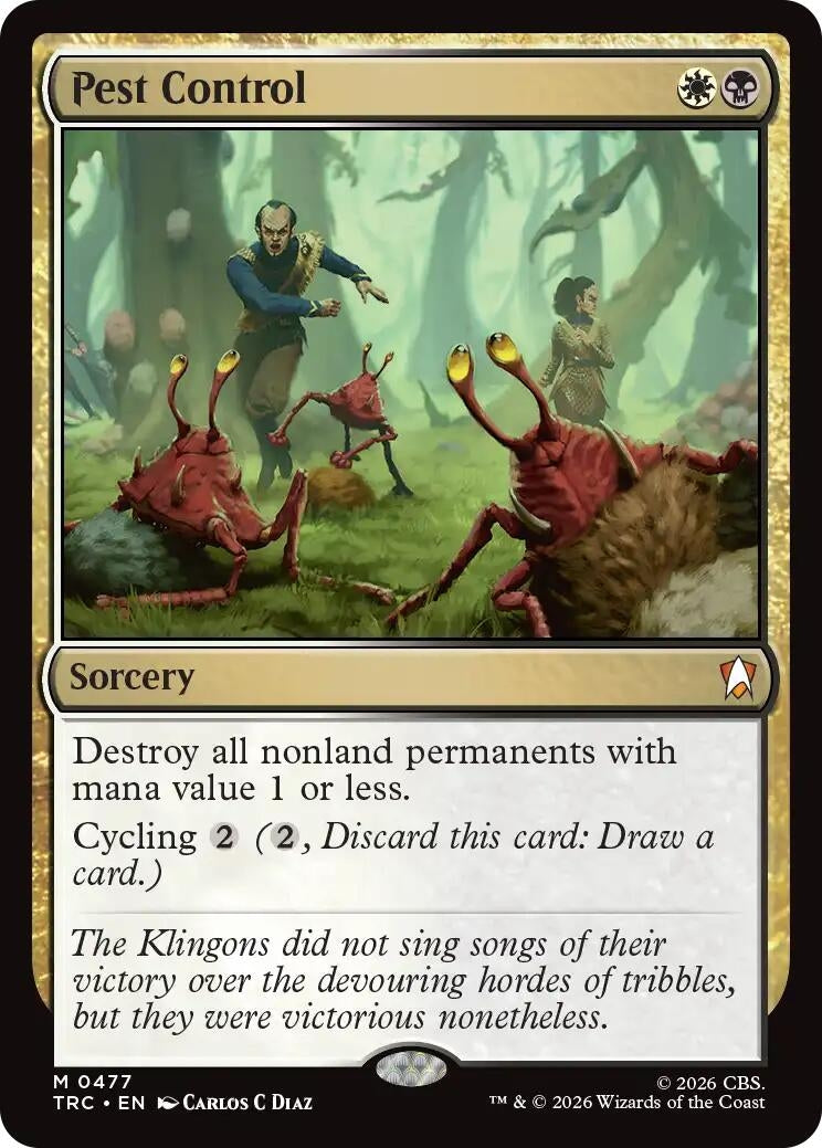 Image for Pest Control (TRC) - Magic: The Gathering