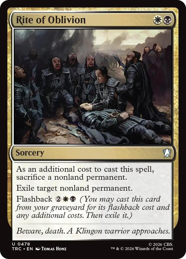 Rite of Oblivion (TRC)