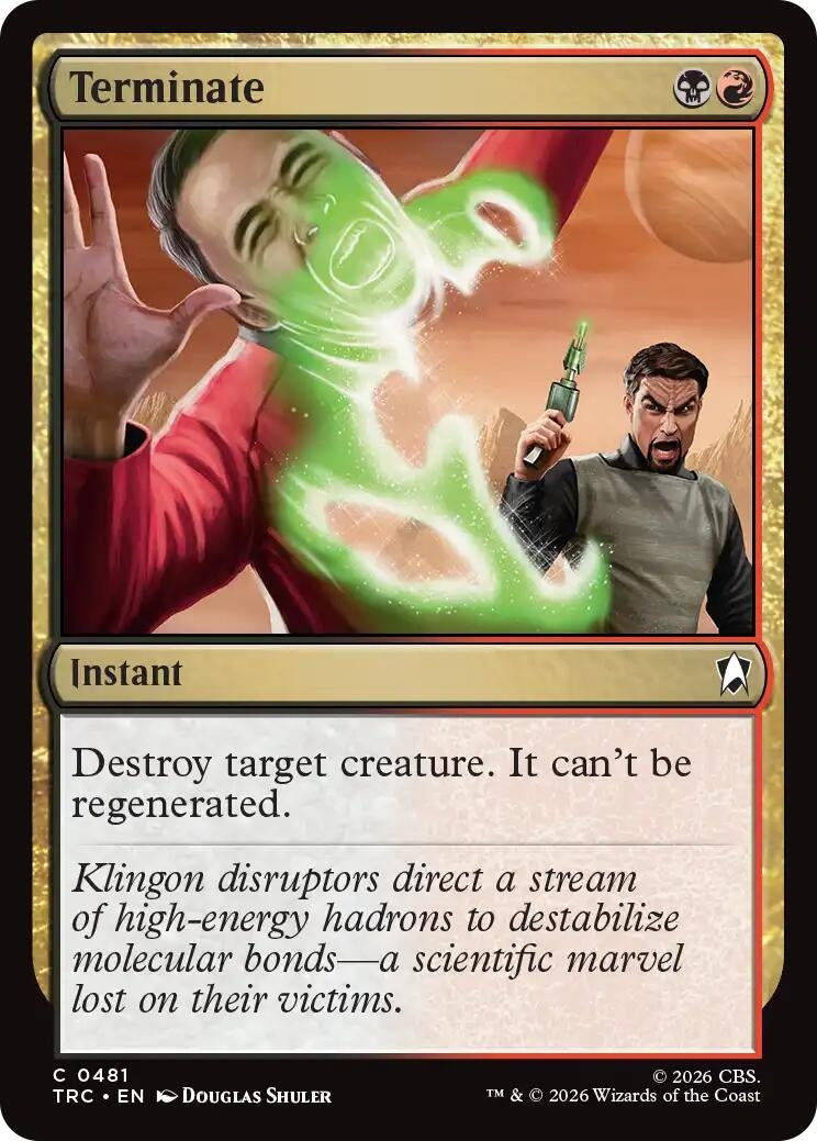 Terminate (TRC)