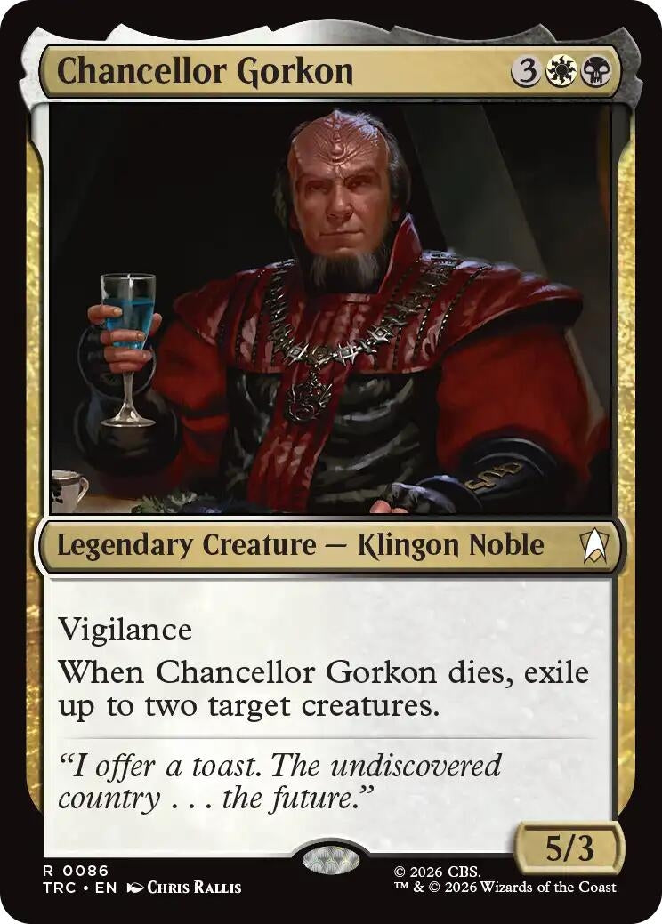 Chancellor Gorkon (Surge Foil) (TRC)