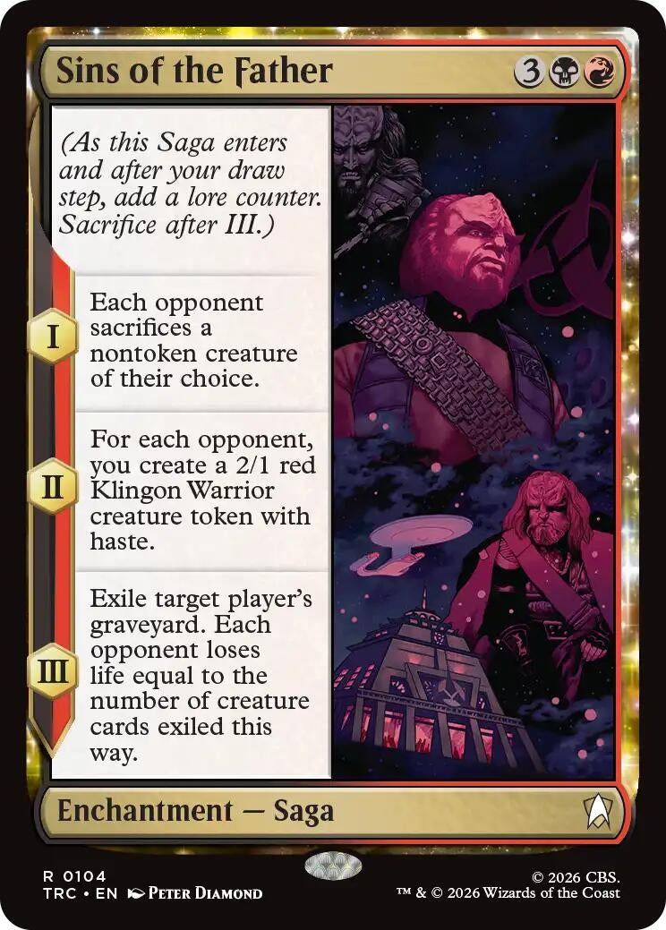 Sins of the Father (Surge Foil) (TRC)