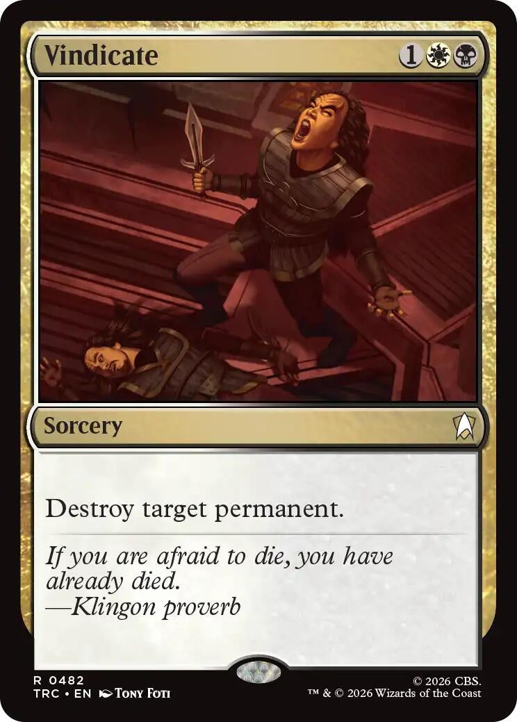 Vindicate (Surge Foil) (TRC)