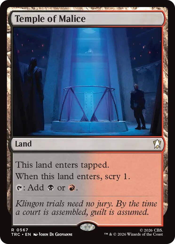 Temple of Malice (Surge Foil) (TRC)