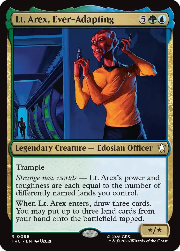 Image for Lt. Arex, Ever-Adapting (98) (TRC) - Magic: The Gathering