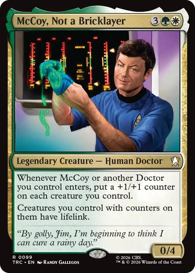 McCoy, Not a Bricklayer (99) (TRC)