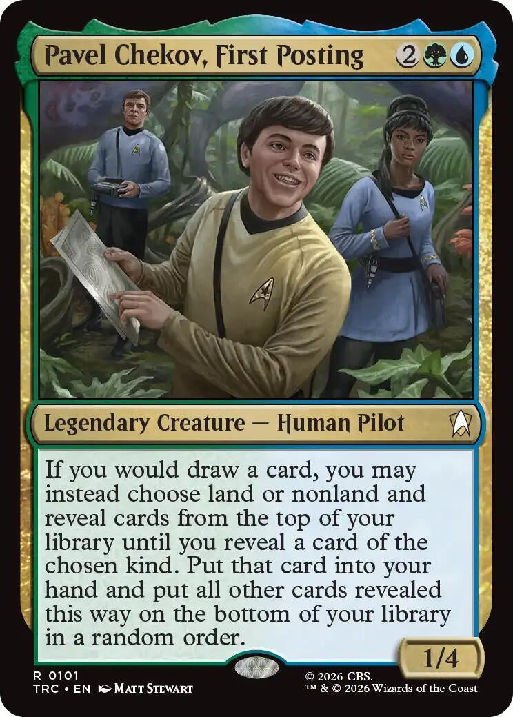 Pavel Chekov, First Posting (101) (TRC)