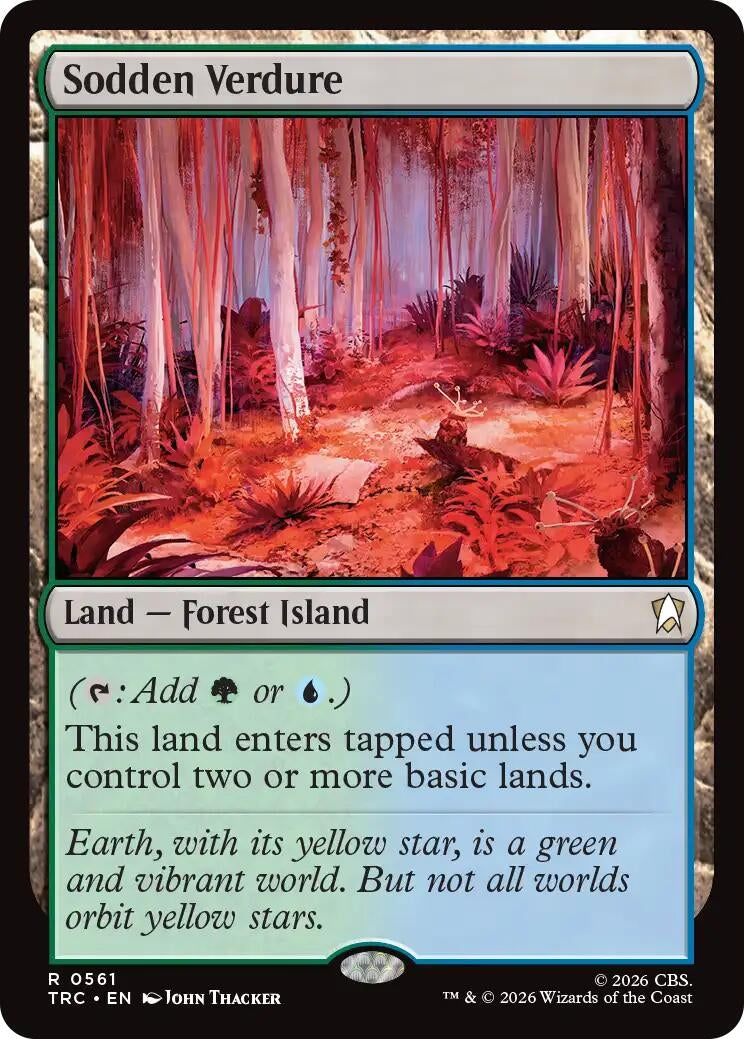 Image for Sodden Verdure (561) (TRC) - Magic: The Gathering