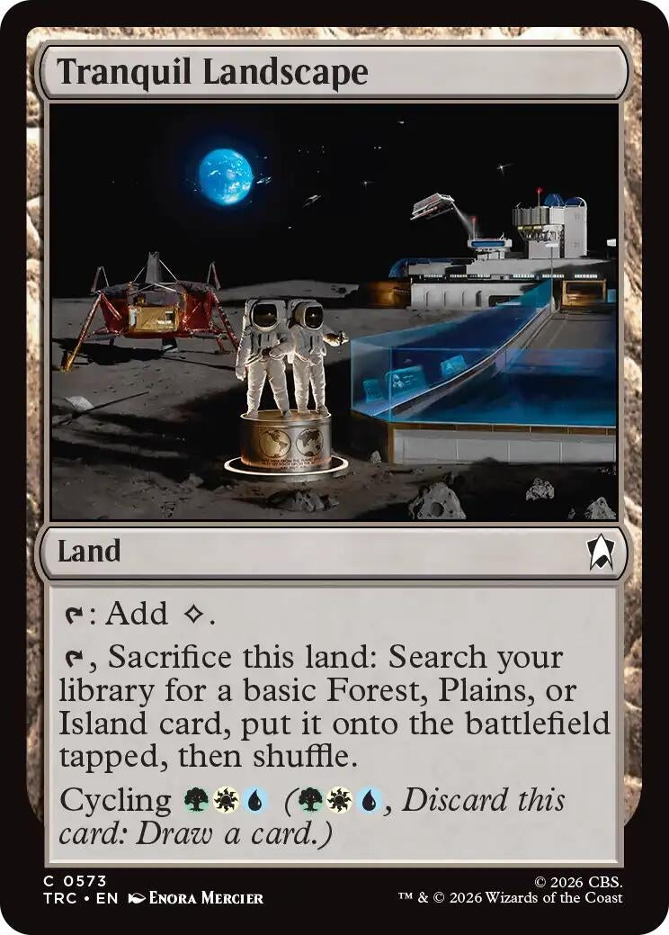 Tranquil Landscape (Surge Foil) (573) (TRC)