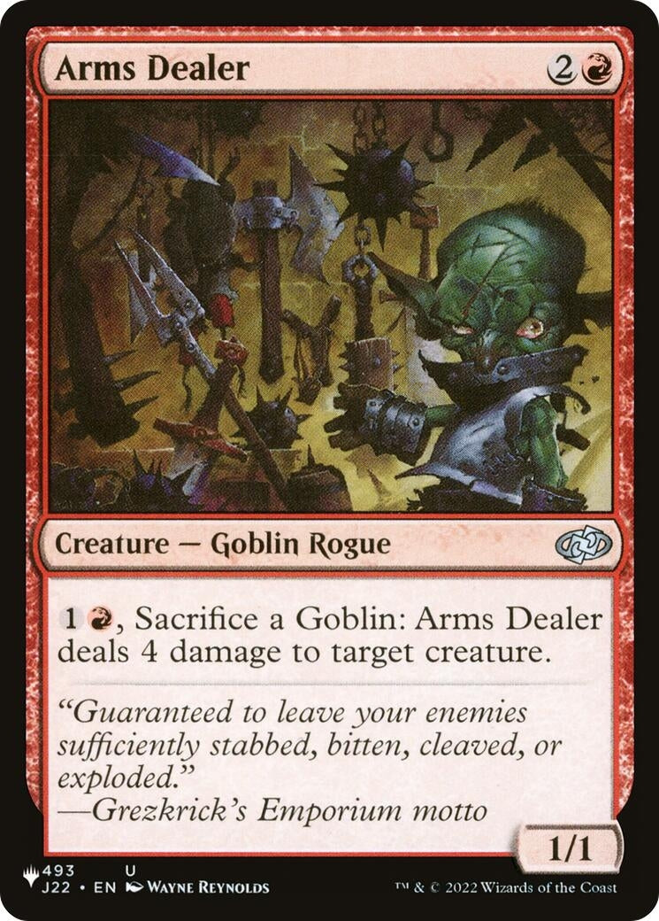 Arms Dealer (J22) (LIST)