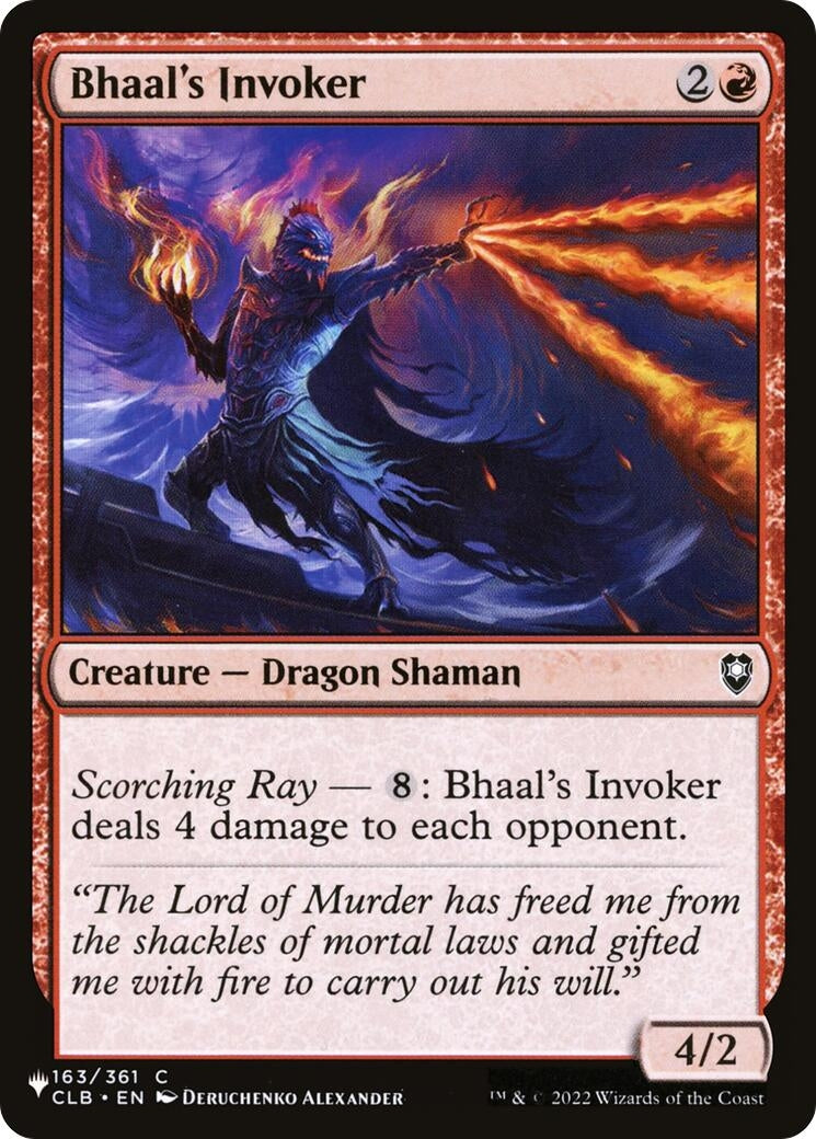Bhaal's Invoker (LIST)