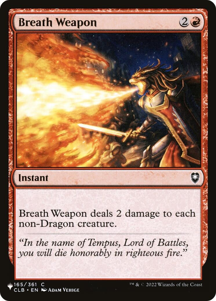Breath Weapon (LIST)