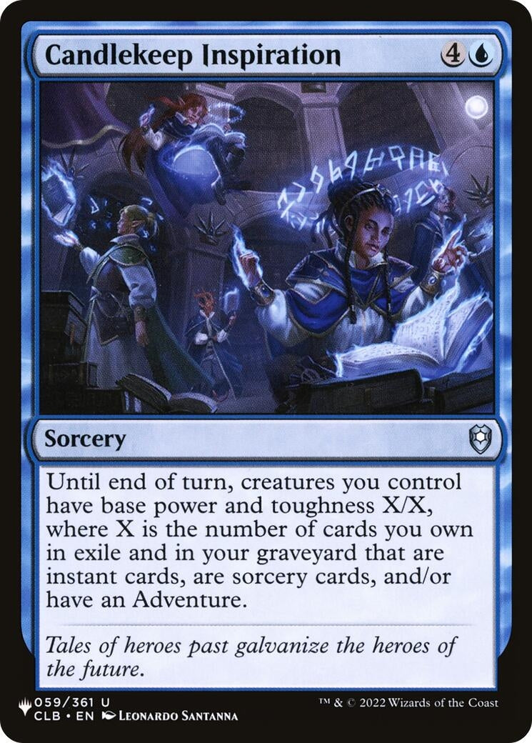 Candlekeep Inspiration (LIST)