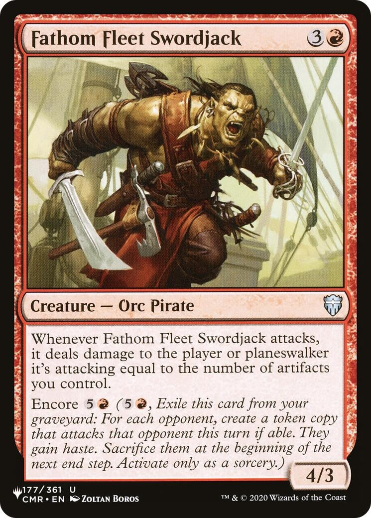 Fathom Fleet Swordjack (LIST)