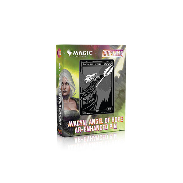 Pin: MTG Commander Masters- Avacyn Angel of Hope (with Serialized Chase), Card Style AR Pin