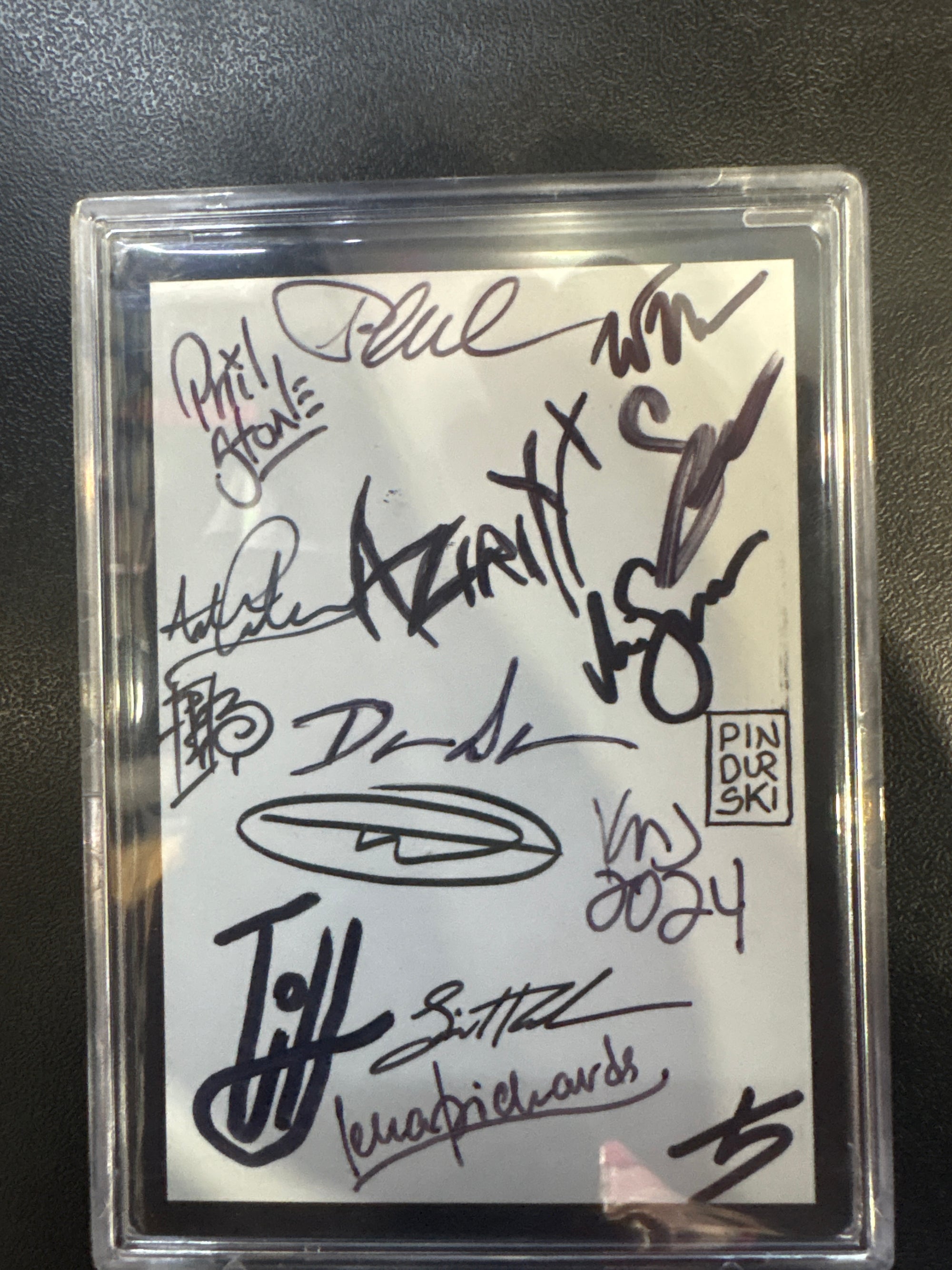 Mtg Blank Misprint - Signed