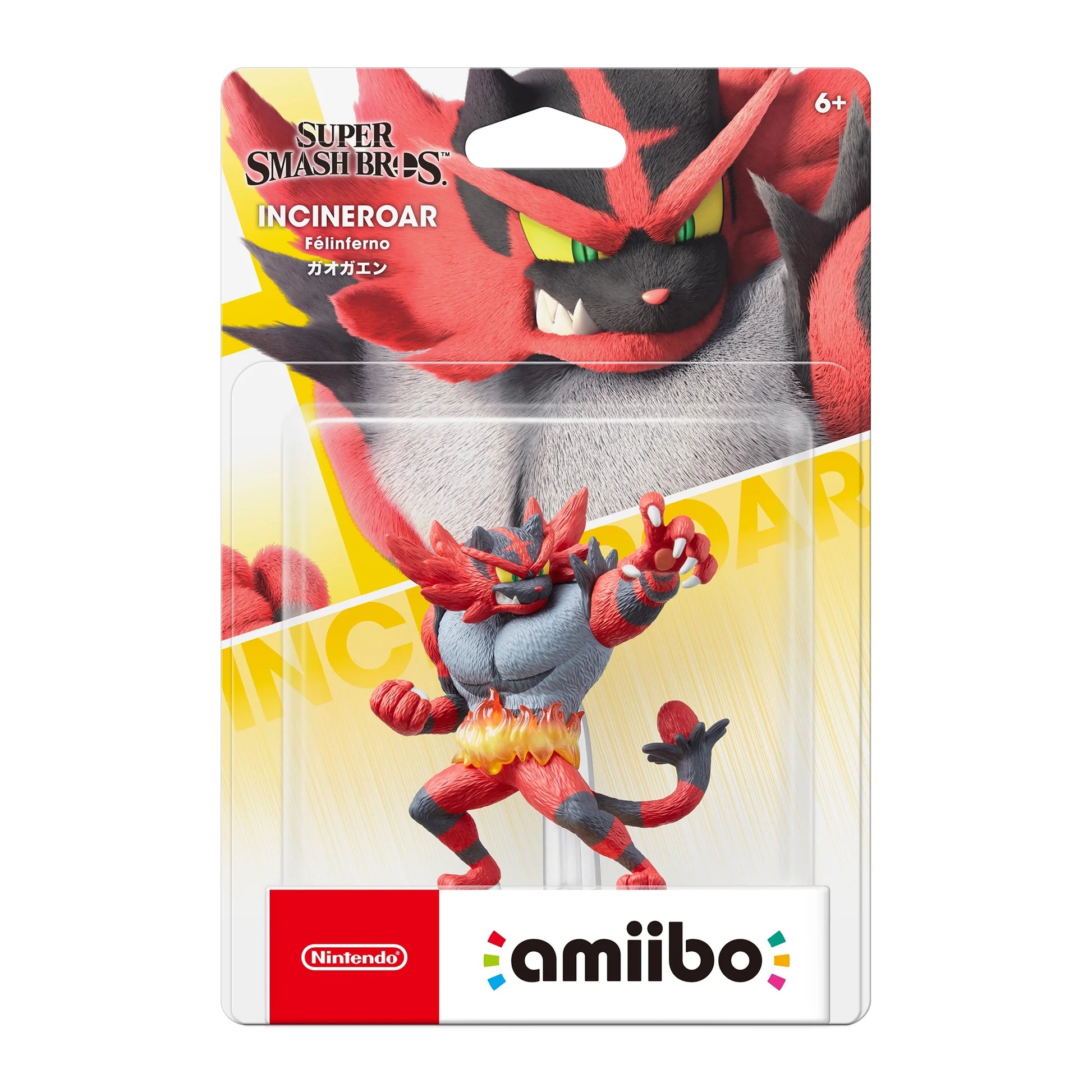 Nintendo Amiibo, Incineroar, Super Smash Bro. Series