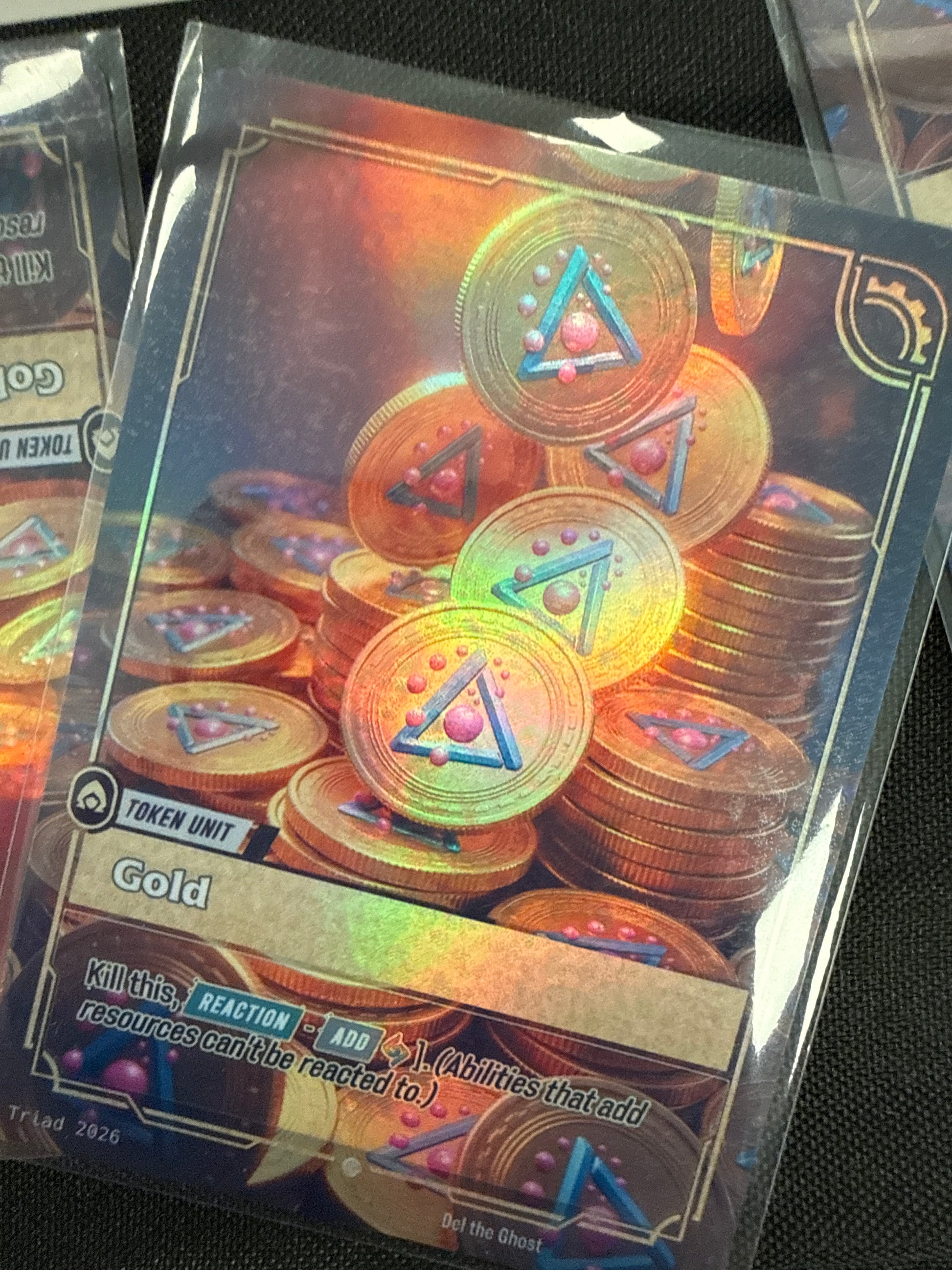 Gold token riftbound proxy