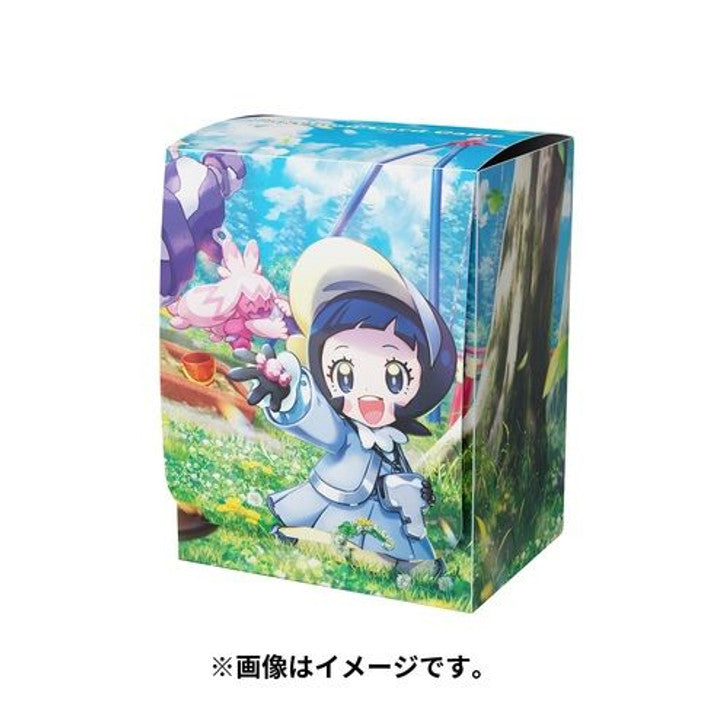 Pokemon Center Original Card Game TCG Deck Case Poppy