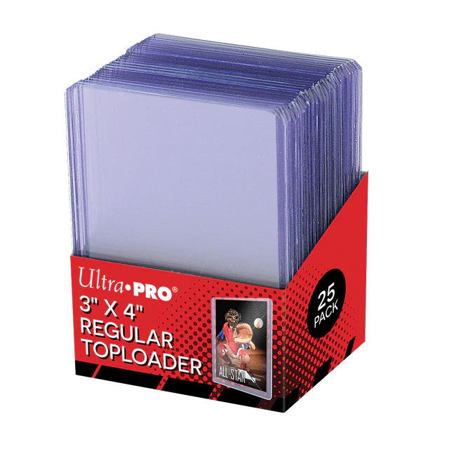3" x 4" Clear Regular Toploader (25-Count) - Ultra Pro Toploaders (UPTL)