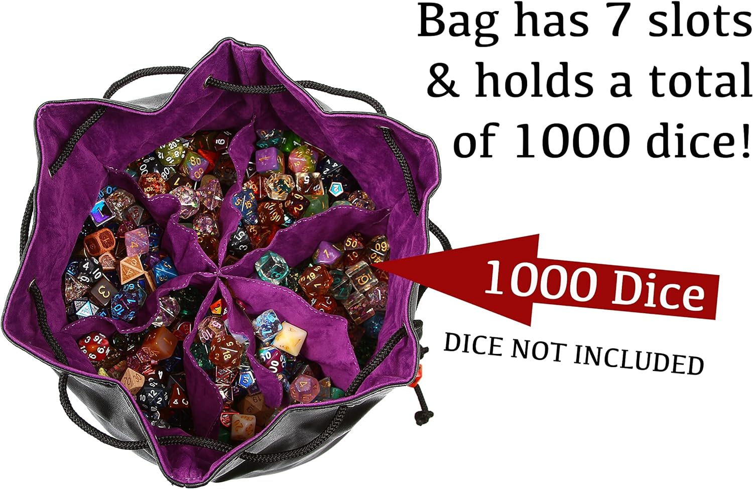 Forged Dice Co. Pouch of The Endless Hoard Dice Bag