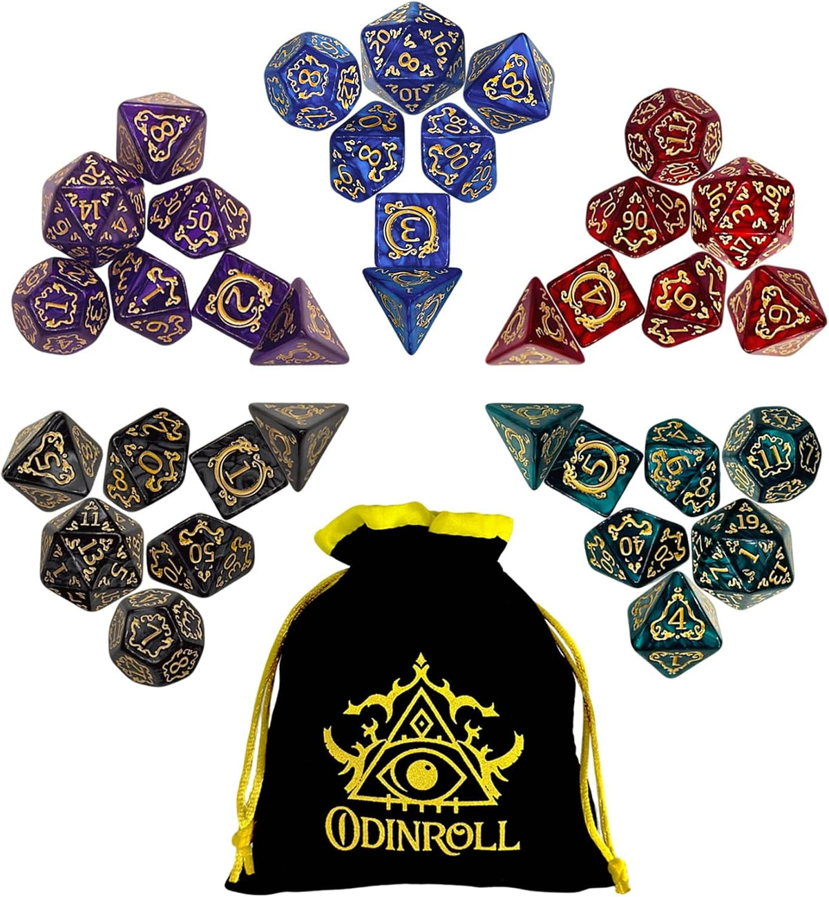 DIce set - OdinRoll (Dragon Set)