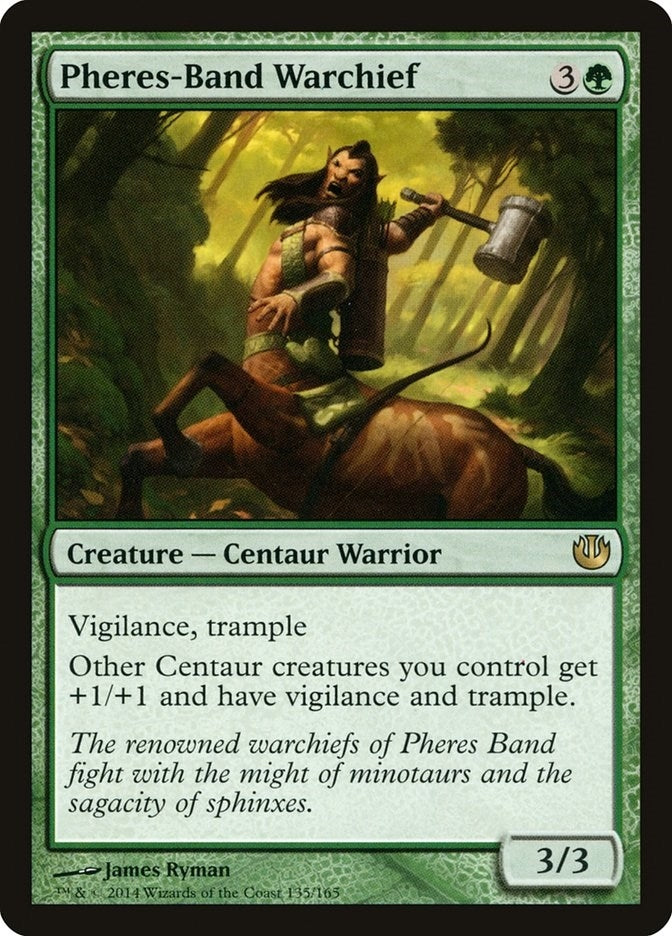 Image for Pheres-Band Warchief (135) (JOU) - Magic: The Gathering