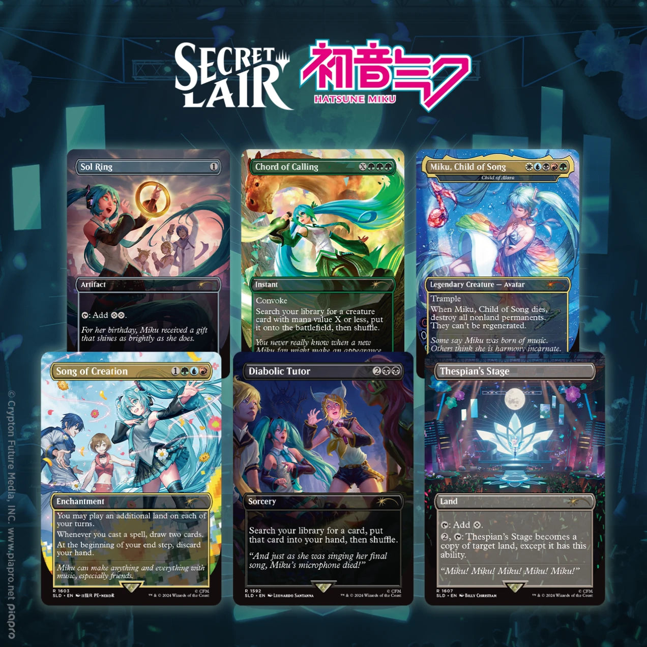 Secret Lair Drop: Secret Lair x Hatsune Miku: Digital Sensation EN - Non-Foil Edition