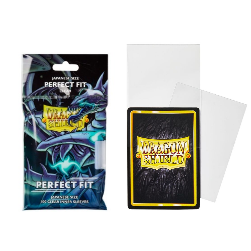 Dragon Shield Japanese Size Perfect Fit Inner Sleeves - Clear