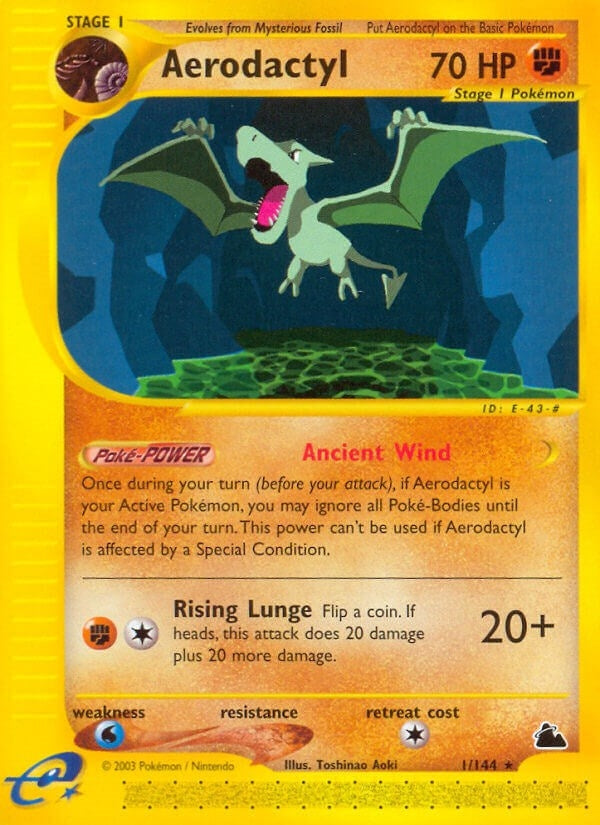 Aerodactyl (001/144) (SK)