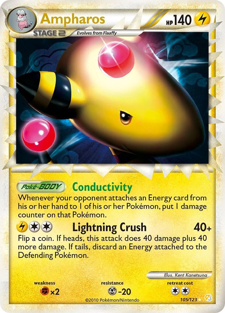 Ampharos (Prime) (105/123) (HS)