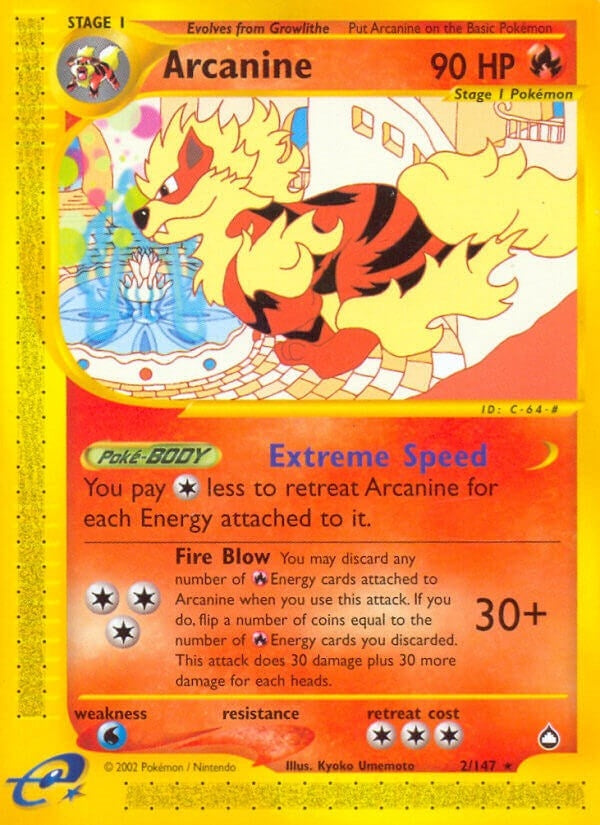 Arcanine (002/147) (AQ)