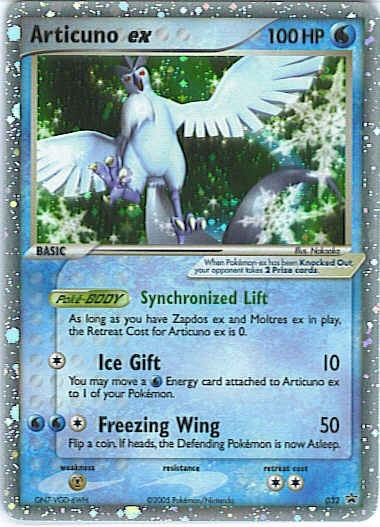 Articuno ex - 032 (EX Collector's Window Tins) (032) (PR)