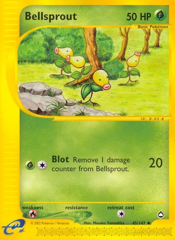 Image for Bellsprout (45) (045/147) (AQ) - Pokemon