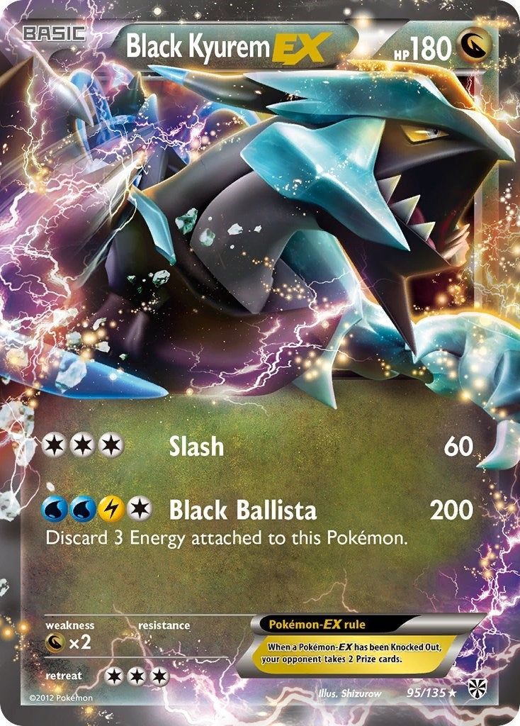 Black Kyurem EX (95/135) (PLS)