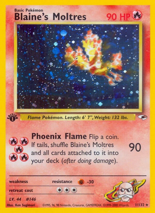 Blaine's Moltres (001/132) (G1)