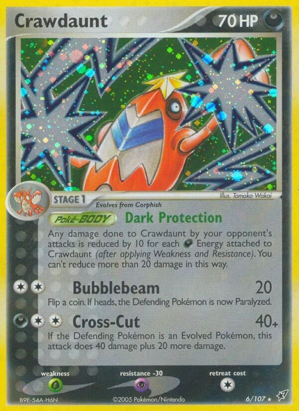Crawdaunt (6/107) (DX)