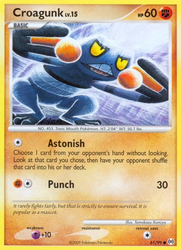 Image for Croagunk (61/99) (AR) - Pokemon