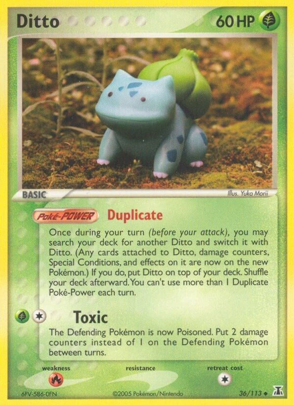 Ditto (Bulbasaur) (36/113) (DS)