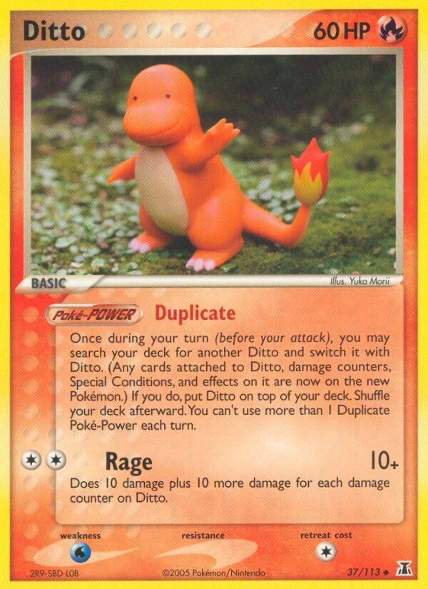 Ditto - 037/113 (Charmander) (37/113) (DS)