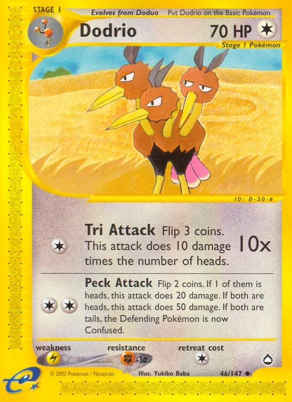 Image for Dodrio (046/147) (AQ) - Pokemon