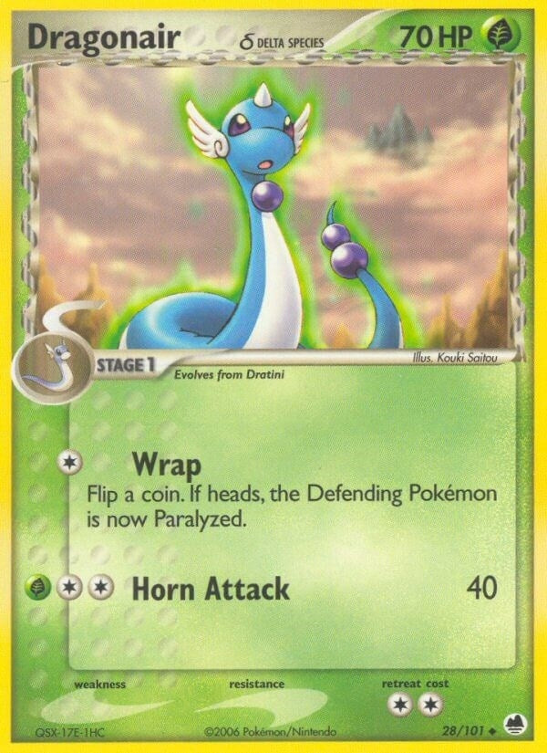 Dragonair (Delta Species) (28/101) (DF)