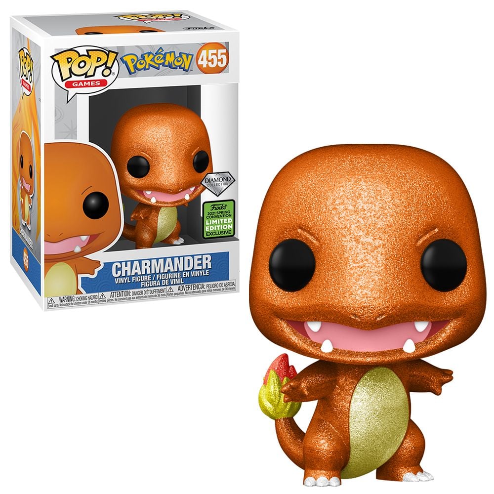 Funko POP! Games: Pokemon Charmander 455 Diamond Collection