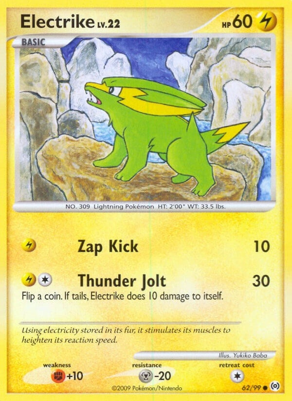 Image for Electrike (62) (62/99) (AR) - Pokemon