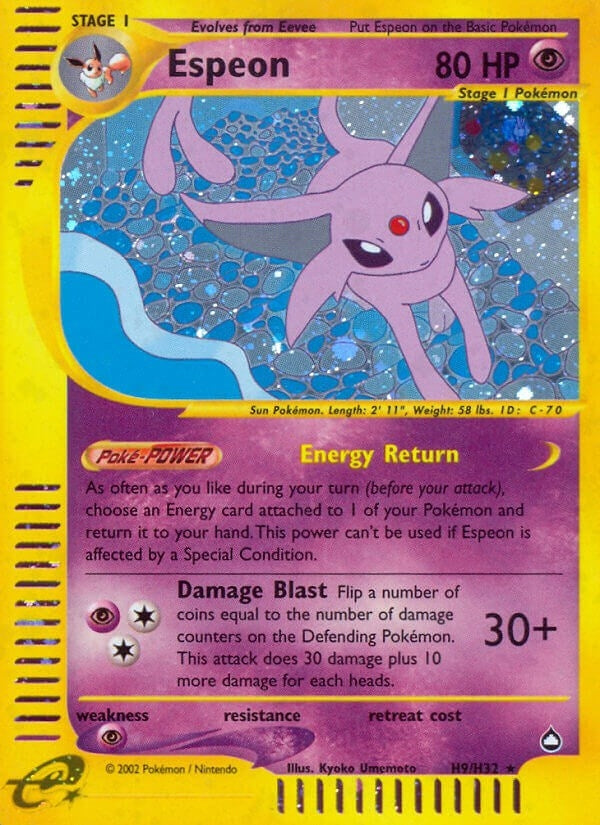 Espeon (H9) (H09/H32) (AQ)