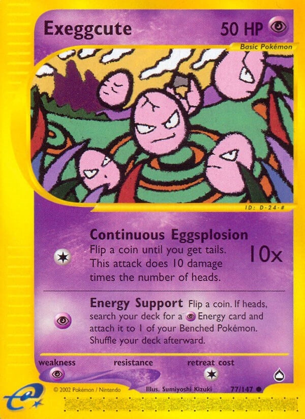 Exeggcute (77) (077/147) (AQ)