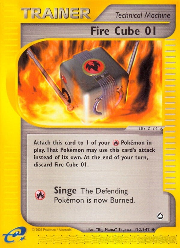 Fire Cube 01 (122/147) (AQ)