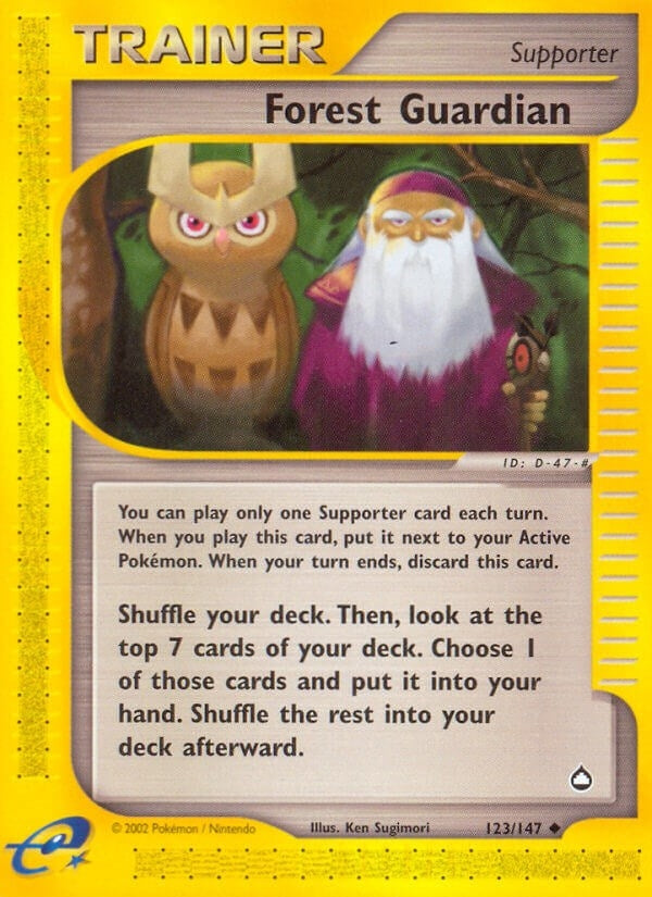Image for Forest Guardian (123/147) (AQ) - Pokemon