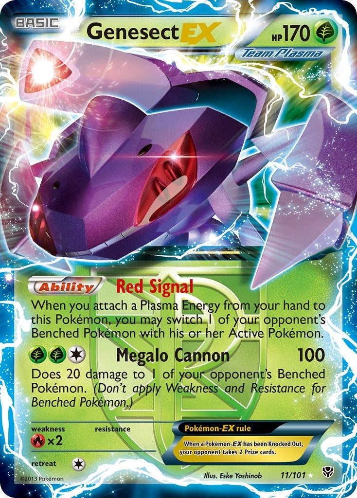 Genesect EX (Team Plasma) (11/101) (PLB)